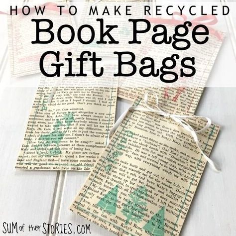 Cards From Old Book Pages, Crafts For Old Books, Upcycled Book Pages, Repurposing Old Books, Book Page Cards, Book Page Jewelry, Old Book Pages Crafts Christmas, What To Do With Old Books Crafts, Old Book Crafts Diy Ideas