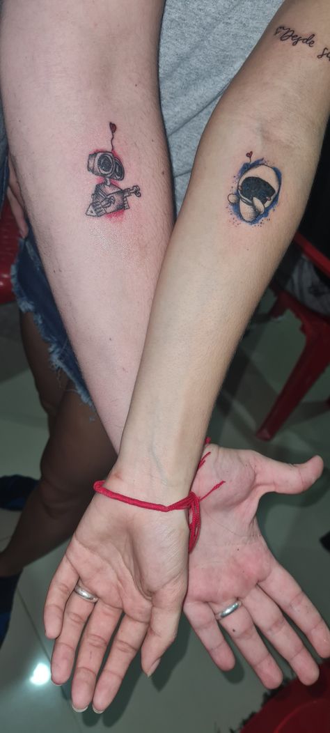 Wally Y Eva, Eva Tattoo, Walle Y Eva, Print Tattoos, Paw Print Tattoo, Paw Print, Tattoos, Quotes