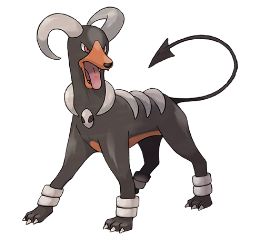 Houndoom es un Pokémon de tipo siniestro/fuego introducido en la segunda generación. Es la evolución de Houndour. Pokemon Website, Dark Type Pokemon, Dark Pokémon, Rayquaza Pokemon, Fire Type Pokémon, Fire Pokemon, Pokemon Tv, Pokemon Firered, Mega Pokemon