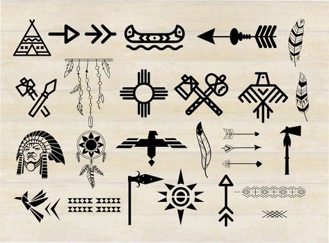 Native American Symbol, Native Symbols, Native American Tattoo, Native American Tattoos, Native Tattoos, Native American Patterns, Native American Symbols, American Symbols, American Tattoos