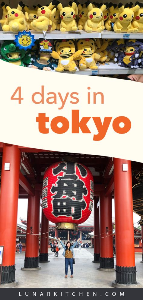 4 Days in Tokyo Itinerary for the First Time Visitor • Lunar Kitchen 5 Day Tokyo Itinerary, Japan Travel Itinerary 10 Days, Tokyo 4 Day Itinerary, One Day In Tokyo, 4 Days In Tokyo, Tokyo In January, Tokyo 3 Day Itinerary, Tokyo Winter, Osaka Itinerary