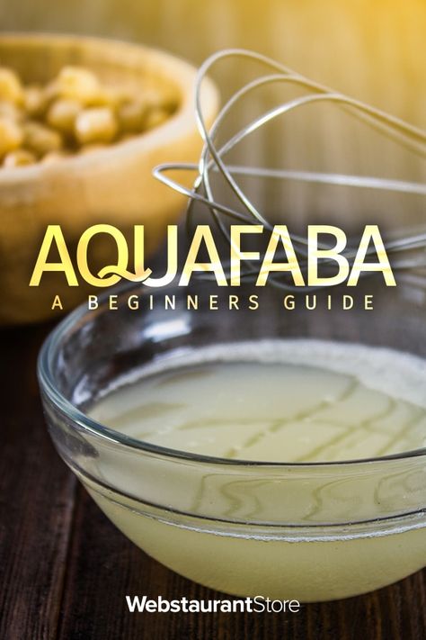 What Is Aquafaba? Cooking Substitutes, Aquafaba Recipes, Egg Whites Wrap, Vegan Meringue, Egg Substitute, Cooking Substitutions, Egg Replacement, Plant Based Whole Foods, Vegan Mayonnaise