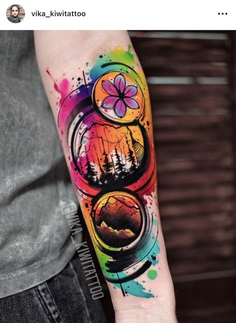 Tattoos Rainbow, Friends Tattoo, Nouveau Tattoo, Rainbow Tattoos, Marvel Tattoos, Tatuaje A Color, Weird Tattoos, Diy Tattoo, Best Tattoo Designs