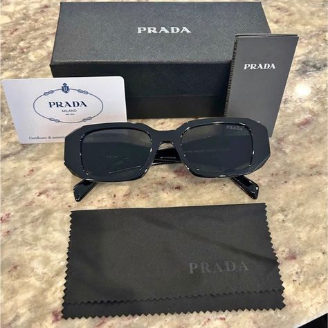 Brand New Never Worn Fast Shipping Prada Glasses Men, Prada Glasses, Prada Accessories, Glasses Fashion, Prada, Man Shop, Sunglasses, Brand New, Birthday