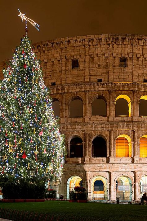 Rome In December, Christmas In Rome, Rome Winter, Rome Photography, Seafood Feast, Italy Winter, Ruidoso New Mexico, Christmas In Italy, Italy Landscape