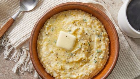 Instant Pot Grits Instant Grits, How To Cook Grits, Grits Recipe, Cheese Grits, Southern Dishes, Vegetarian Breakfast, Cereal Recipes, Quick Cooking, Grits