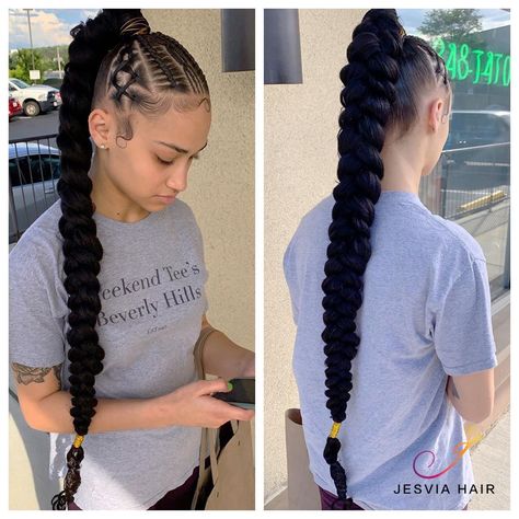 Melanin Makeup, Pretty Ponytails, Black Ponytail, Wow Hair Products, Weave Ponytail Hairstyles, Brazilian Straight Hair, Braided Ponytail Hairstyles, Girls Hairstyles Braids, Braid Ideas