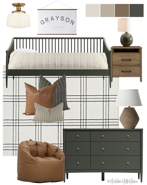 Pottery Barn curated on LTK Moody Boys Room, Modern Toddler Boy Room, Retro Boys Room, Toddler Bed Boy, Toddler Boy Room Decor, Boy Toddler Bedroom, Bedroom Seating Area, Big Boy Bedrooms