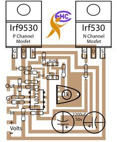 Mosfet Amplifier Circuit, Amplificador 12v, Amplifier Circuit Diagram, Diy Subwoofer, Battery Charger Circuit, Mini Amplifier, Hifi Amplifier, Circuit Board Design, Diy Amplifier