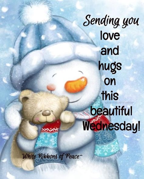 Happy Wednesday Christmas Images, Happy Wednesday Christmas, Christmas Wednesday, Wednesday Christmas, Afternoon Blessings, Holiday Memes, Winter Blessings, Wednesday Morning Quotes, Wednesday Greetings