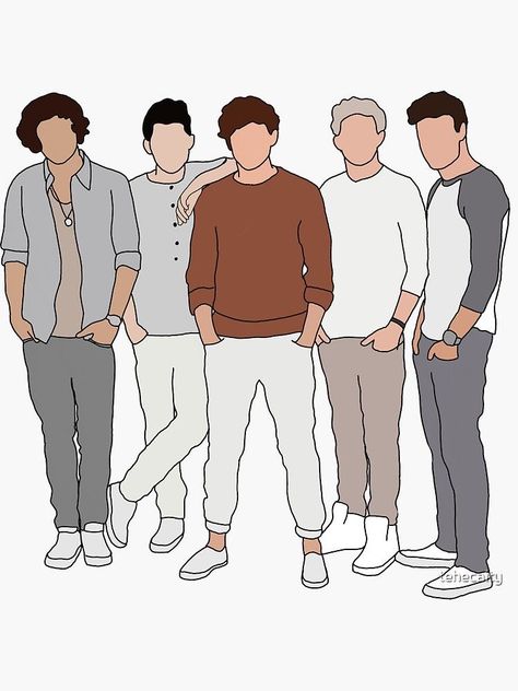 Drawing One Direction, One Direction Painting, One Directiom, 1d Drawings, Harry Styles Dibujo, One Direction Fotos, One Direction Fan Art, One Direction Background, One Direction Drawings