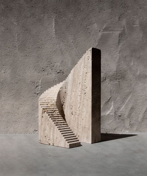 Spiral and Flight Sculptures - Norm Spiral Sculpture, Raw Furniture, Monumental Architecture, Architectural Sculpture, Pottery Houses, Walnut Furniture, Travertine Stone, The Ark, Norm Architects