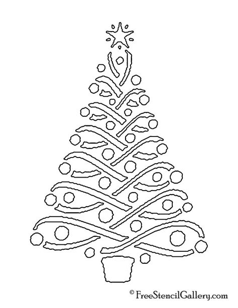 Paper Quilling Patterns Printables Christmas Trees, Christmas Stencil Ideas, Christmas Stencils Printables Templates, Christmas Tree Outline, Christmas Tree Stencil, Tree Template, Brown Tree, Christmas Tree Template, Carved Eggs