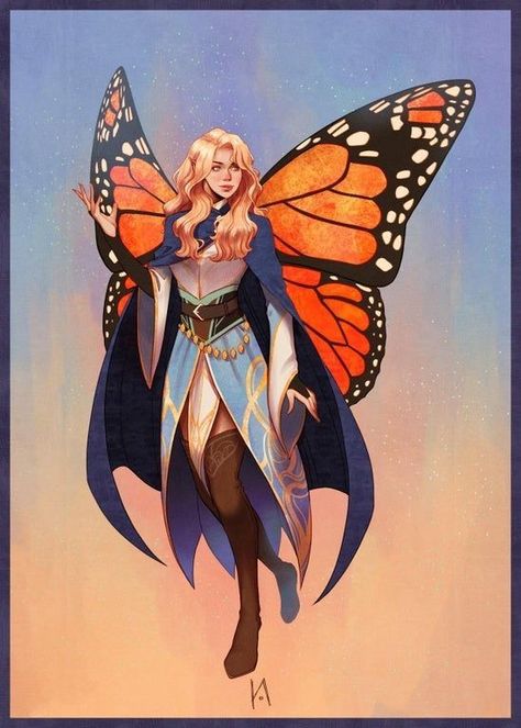 Fairy Wizard Dnd, Dnd Fairy Character Art, Dnd Snake, Dnd Fairy Character, Fairy Dnd Character, Fairy Character Art, Dnd Character Design Female, Fairy Character Design, Fae Oc