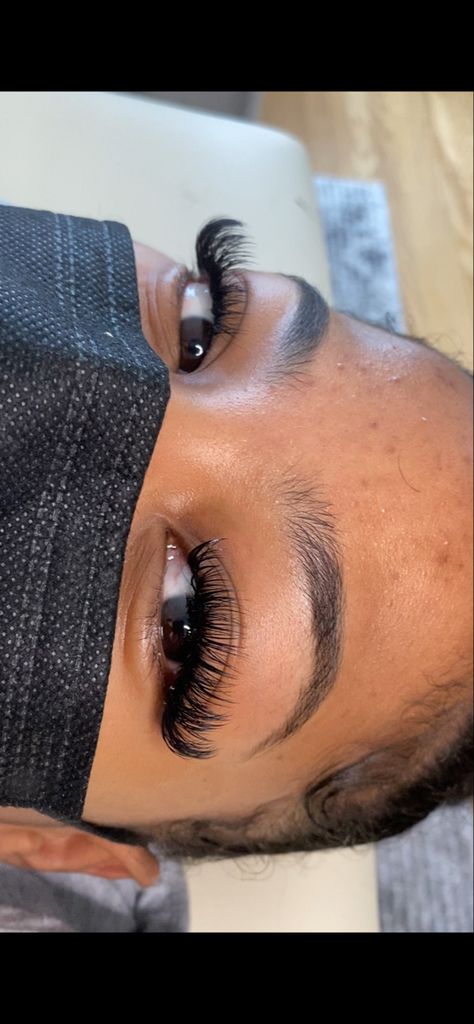 Volume lashes done by @ thehairstoreto on ig Lashes Done, Volume Lashes, Eyelash Extensions, Eyelashes, Lashes