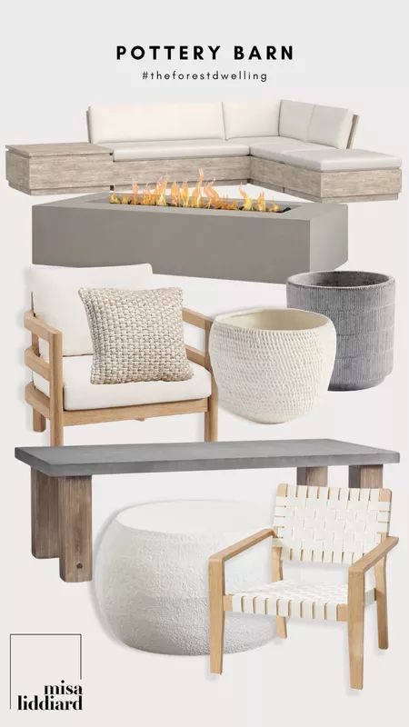 Linking more gorgeous outdoor Pottery Barn finds. Sala Exterior, Pottery Barn Outdoor, Outdoor Pottery, Cottage Furniture, Patio Lounge Chairs, Patio Lounge, Modern Patio, Rooftop Garden, Barn Finds