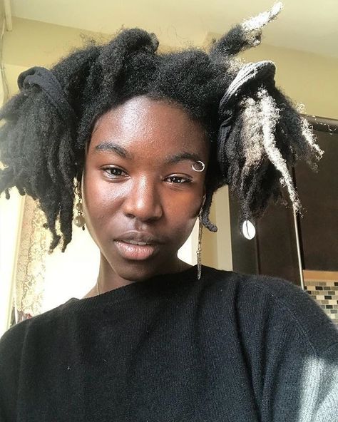 Freedom Locs, Wicks Locs, Locs Women, Afro Dreads, Locs Inspiration, Locs Natural Hair, Free Form Locs, Freeform Dreads, Freeform Locs