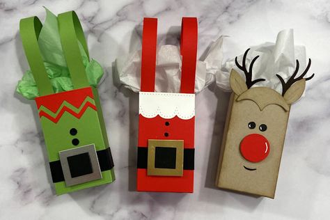 Christmas Treat Boxes, Christmas Papercrafts, Christmas Hosting, Christmas Treats For Gifts, Christmas Treats Holders, Christmas Treats Boxes, Christmas Craft Fair, Treat Holders, School Treats