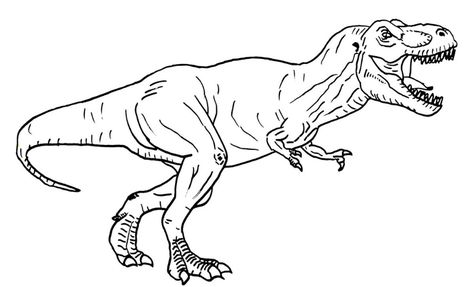 T-Rex In Jurassic World coloring page Jurassic World T Rex, Blue Drawings, Shark Coloring Pages, Dinosaur Drawing, Jurassic World Fallen Kingdom, Dinosaur Pictures, Jurassic World Dinosaurs, Dinosaur Coloring Pages, Dinosaur Coloring