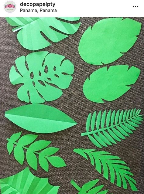 Tropisk Fest, Jungle Theme Classroom, ليلو وستيتش, Săpunuri Handmade, Dinosaur Themed Birthday Party, Fiesta Tropical, Paper Leaves, Scarf Knitting, Paper Flowers Craft