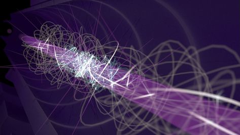 Physicists have finally used laser cooling to tame unruly antimatter atoms. That could allow new tests of symmetry and Einstein’s theory of gravity. Particles Of Matter, Forms Of Matter, Mirror Universe, Artistic Illustration, Absolute Zero, Blue Laser, How To Study, University Of British Columbia, Dan Brown