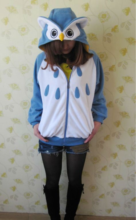 Animal Pajamas Onesies, Owl Hoodie, Owl Costume, Owl Animal, Stitch Sweatshirt, Animal Pajamas, Hoodie Costume, Yellow Coat, Cheap Sweatshirts