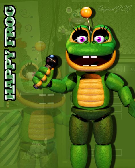 Happy Frog Fnaf, Breaking Wheel, Fnaf Collection, Fnaf Photos, Happy Frog, Draw The Squad, Fnaf Wallpapers, Fnaf Funny, Fnaf Characters