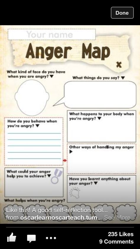 Anger Map Feelings Worksheets For Kids, Anger Map, Anger Worksheets, How To Homeschool, Free Homeschool Curriculum, Free Homeschool Resources, Homeschool Freebies, Aba Therapy, Homeschool Printables