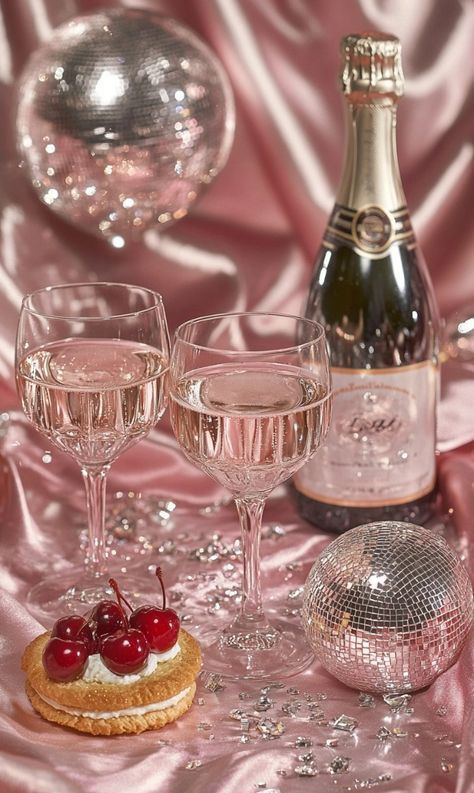 Vintage Sparkle Aesthetic, New Years Eve Product Photography, New Year Aesthetic Vintage, Champagne Aesthetic Vintage, 80s Drinks, Vintage Birthday Party Aesthetic, Winter Birthday Aesthetic, Vintage Party Aesthetic, Vintage Valentines Aesthetic