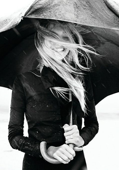 Rain Dance, Gemma Ward, Wind Blowing, Mode Editorials, Under My Umbrella, Singing In The Rain, Foto Poses, Ansel Adams, Charles Bukowski