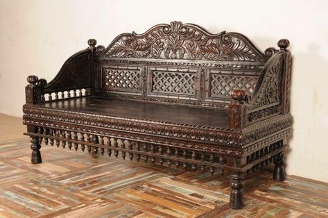 Indian Sofa, Velvet Sofa Set, Carved Sofa, Wooden Sofa Set Designs, King Bedding, Indian Living Rooms, Wooden Sofa Designs, Furniture Sofa Set, Wooden Sofa Set