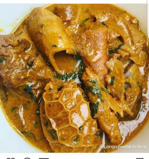 Ogbono soup! Waiting for the eba so I can do justice to this. Whose favourite soup? Ogbono Soup Nigerian Food, Nigerian Soups, Ogbono Soup, Nigerian Dishes, Guyanese Recipes, Nigeria Food, African Dishes, Church Backgrounds, Custom Business Signs