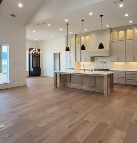 White Cabinets Light Wood Floors, Light Floors, Dining Room Pantry, Design Tech, Mommy Outfits, Dream Life House, Light Wood Floors, Dream Aesthetic, Starter Home