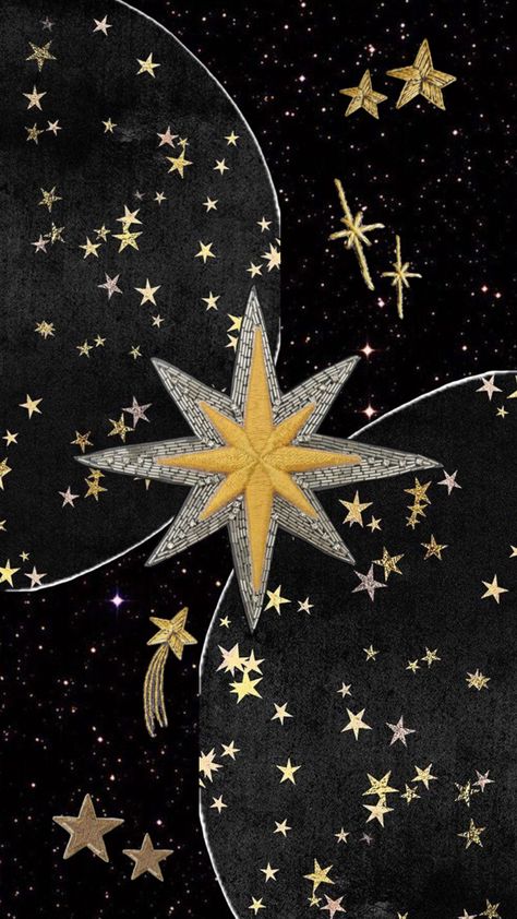 random star embroidery ✨⭐️ Neutral Wallpaper, Witchy Wallpaper, Phone Art, Iphone Wallpaper App, Textile Pattern Design, Phone Wallpaper Patterns, Star Wallpaper, Art Wallpaper Iphone, Wallpaper App