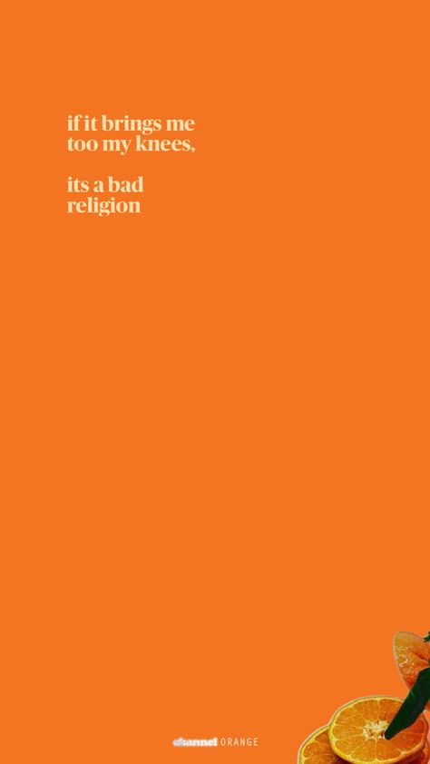 wallpaper frank ocean Frank Ocean Lyrics, Frank Ocean Wallpaper, Channel Orange, Orange House, Ocean Wallpaper, Orange Wallpaper, Quote Backgrounds, Music Heals, Frank Ocean