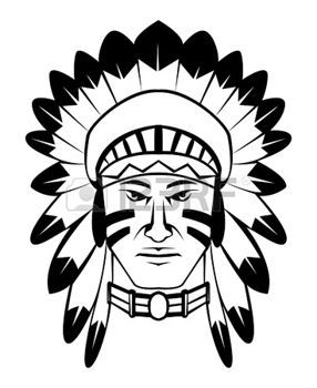 Apache Art, Indian Chief Tattoo, Chief Tattoo, Tiger Silhouette, Pilgrims And Indians, Samurai Artwork, Indian Headdress, African Sculptures, Indian Tattoo