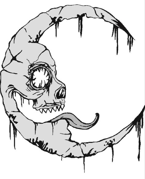 Spooky Whiteboard Drawings, Gothic Doodles, Whiteboard Drawings, Sketches Ideas, Moon Drawing, Card Drawing, Desk Design, Creative Tattoos, Whiteboard