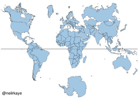 True Scale Map of the World Shows How Big Countries Really Are Accurate World Map, Scale Map, Big Country, Map Of The World, Map Globe, World Geography, Data Scientist, Natural Earth, Countries Of The World