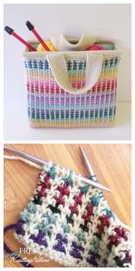 Knitting Club Ideas, Purse Knitting Patterns Free, Knitting Patterns Bags Free, Scrappy Knitting Projects, Knitted Purse Patterns Free, Cotton Knitting Patterns Free, Knit Purse Patterns Free, Scrap Knitting Projects, Knit Bag Pattern Free