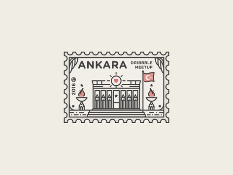 Ankara Sticker, Travel Stickers Printable, Pc Stickers, Postage Stamp Design, City Tattoo, Graphic Design Blog, Animal Print Wallpaper, City Drawing, Instagram Frame Template