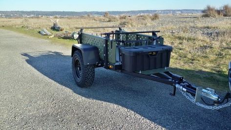 Tactical Trailer, Harbor Freight Trailer, Bug Out Trailer, Lightweight Campers, Teardrop Camping, Jeep Trailer, Diy Camper Trailer, Kayak Trailer, Adventure Trailers