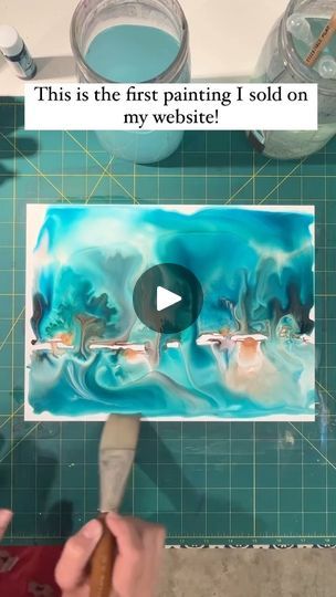 Water Painting Beginners, Watercolor Exercises, Bio Materials, Art Demo, Acrylic Liquid, Liquid Watercolor, Contemporary Watercolor, Golden Painting, Intuitive Painting