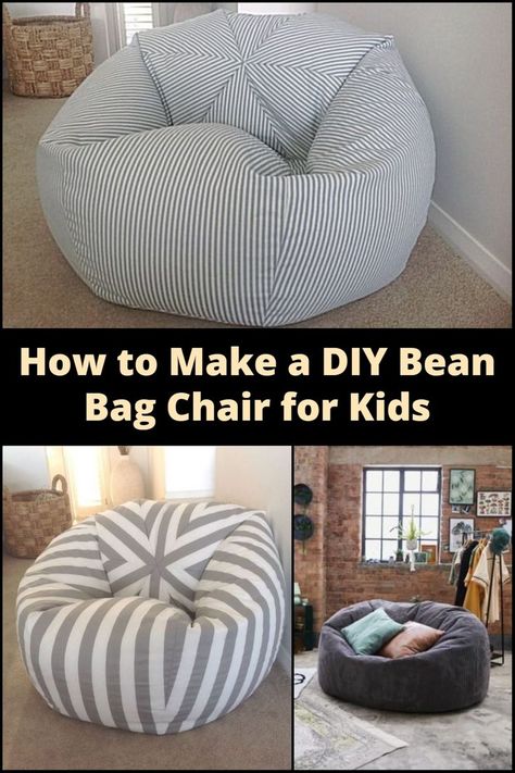 Crafting comfort for little ones! Dive into the creative world of DIY with our step-by-step guide to make the perfect bean bag chair for kids. Dyi Bean Bag Chair, Diy Memory Foam Bean Bag Chair, How To Make A Beanbag Chair, Make A Bean Bag Chair Free Pattern, Easy Bean Bag Chair Diy Sewing Patterns, Homemade Bean Bag Chair, How To Make A Bean Bag Chair, Bean Bag Chair Sewing Pattern, Bin Bag Chair