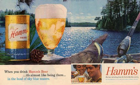 Hamm's Beer - From the Land of Sky Blue Waters