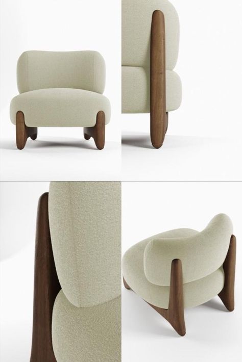 Module Sofa Design, Design Inspiration Architecture, Wooden Arm Chair, The 7d, Wood Swatches, Poltrona Design, Wooden Arm, Funky Chairs, Studio Chairs