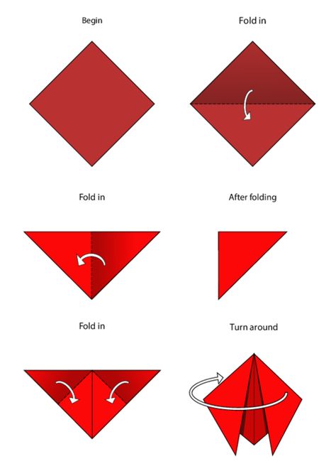 Easy Origami Instructions – Ladybug  #Origami #free #printable #fine #motor #movement #activity Origami With Instructions, Origami Ladybug, Origami Instructions For Kids, Step By Step Origami, Animal Origami, Animals Butterfly, Origami For Kids, Time Craft, Animal Intelligence