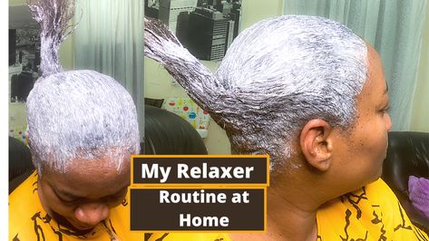 This is a tutorial on how to relax your hair at home by yourself for Africans, black Americans etc. How To Relax Hair At Home, How To Relax Yourself, Hair Relaxers, Relaxed Hair, African Hairstyles, Black American, Boy Hairstyles, My Hair, At Home