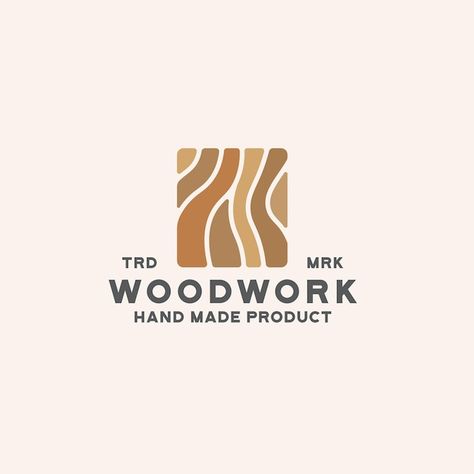 Masonry Logo Design, Wood Grain Logo, Wood Logo Design Ideas, Terracotta Logo, Carpentry Branding, Carpentry Logo Design, Carpentry Logos, Wood Graphic Design, Woodwork Logo