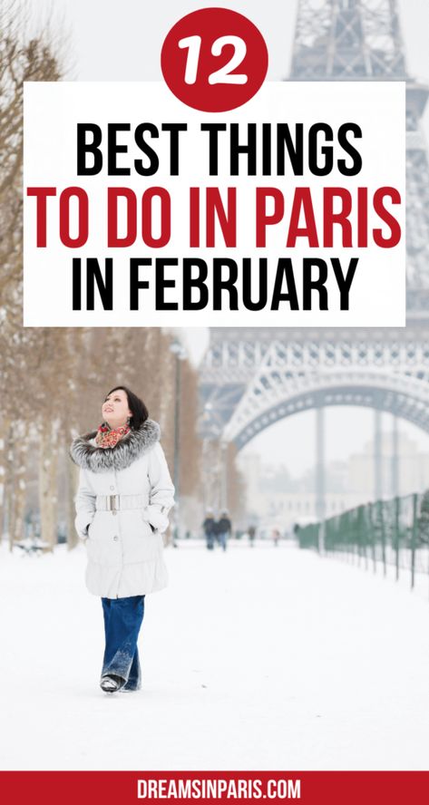 Looking for the best things to do in Paris in February, this article will give you a number of options. We'll also look at the weather in Paris in February, what to wear in Paris in February, and everything you need to plan your trip to Paris with ease. |What to do in Paris in February| February in Paris| tips for visiting Paris in winter| winter in Paris| Valentines In Paris, France In February, February In Paris, Paris In February, Pullman Paris, Paris In Winter, Traveling To Paris, Paris Packing, Paris February