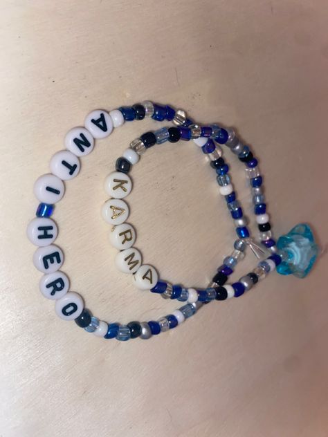 Karma Friendship Bracelet, Karma Bracelet Taylor Swift, Anti Hero Bracelet, Anti Hero Taylor Swift Bracelet, Taylor Swift Bracelets Ideas Ttpd, Taylor Swift Bracelet Acronyms, Ttpd Bracelets Taylor Swift, Eras Tour Bracelets Ttpd, Karma Bracelet